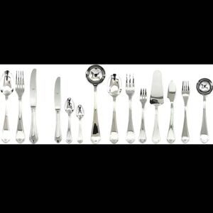 NEW MEPRA 111 Piece Leonardo Flatware Dining Set - ADDITIONAL PICTURES